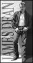 Metallikyltti JAMES DEAN POSE
