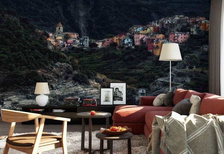 Ταπετσαρία Village On The Rocks