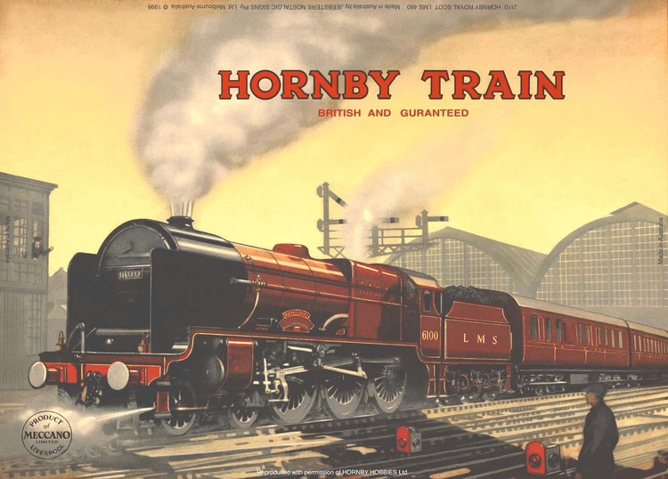 Μεταλλική πινακίδα HORNBY ROYAL SCOT