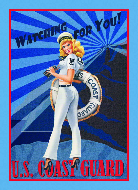 Μεταλλική πινακίδα U.S. COAST GUARD