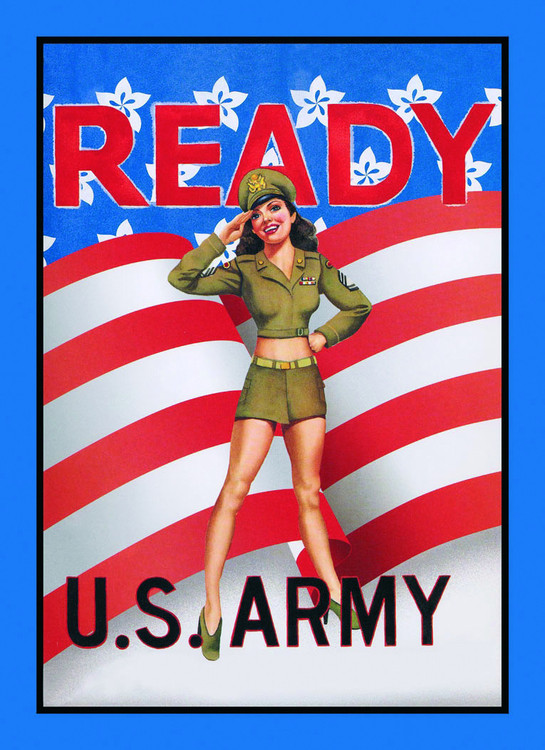 Metallikyltti U.S. ARMY