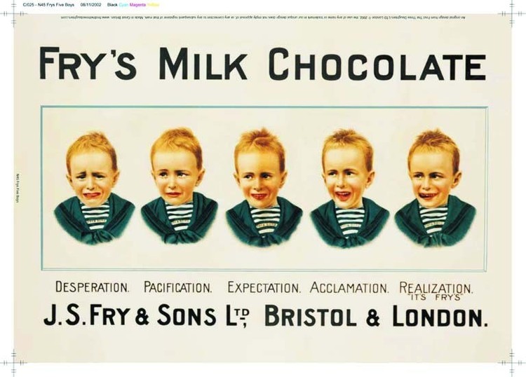 Metallikyltti Fry's 5 boys
