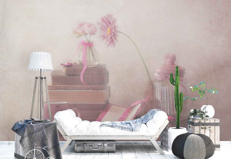 Wall Mural Think Pink