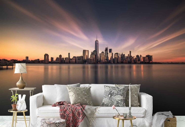 Wall Mural A Floating City