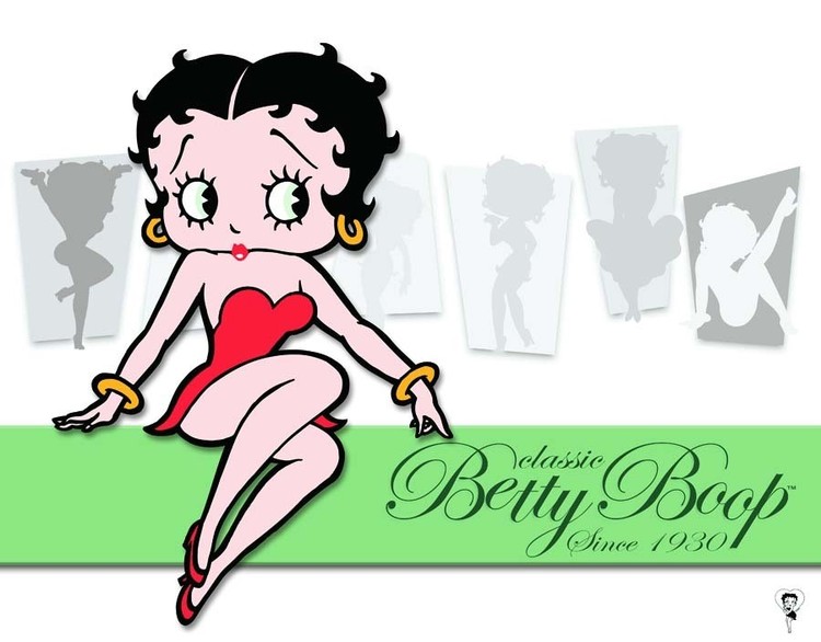 Μεταλλική πινακίδα BETTY BOOP CLASSIC
