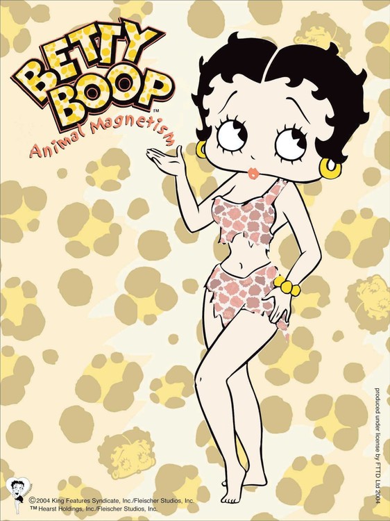 Μεταλλική πινακίδα BETTY BOOP ANIMAL MAGNETISM