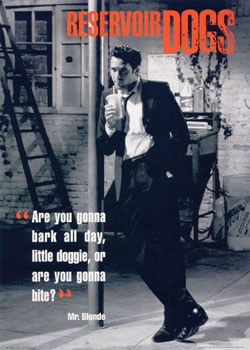 Плакат RESERVOIR DOGS - Mr. Blonde