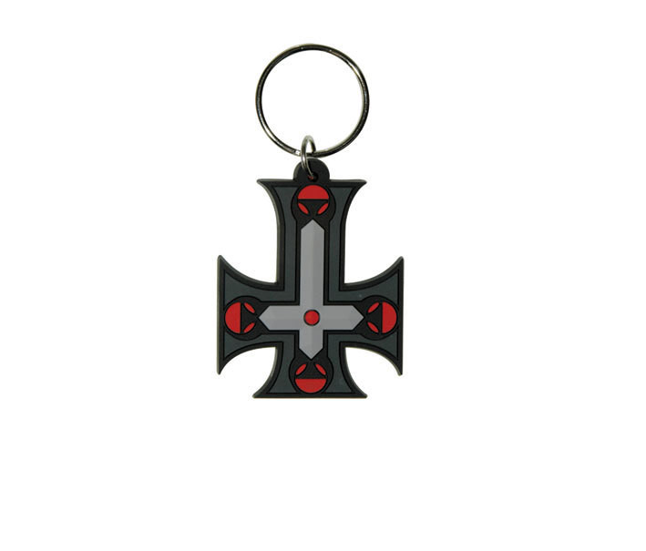 Keychain GOTHIC CROSS - Inverted