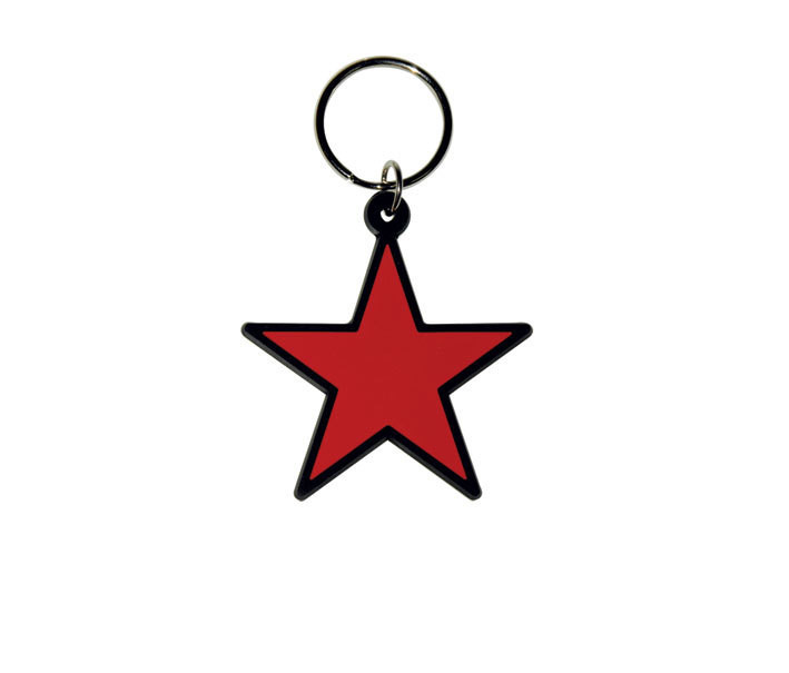 Keychain RED STAR
