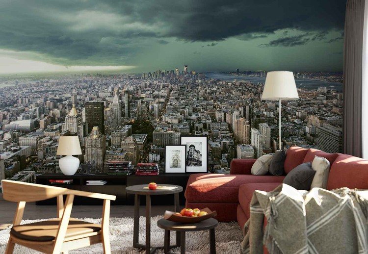 Фототапет New York Under Storm