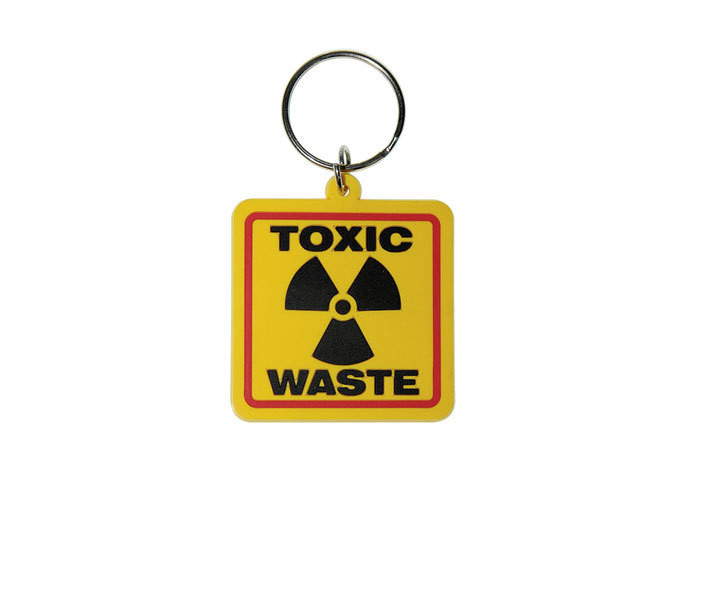 Keychain TOXIC WASTE