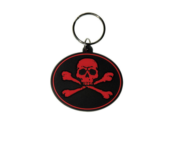 Keychain SKULL N'BONES - Red