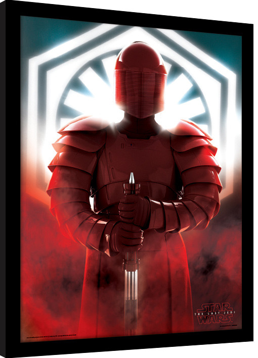 Κορνιζαρισμένη αφίσα Star Wars: Die letzten Jedi - Elite Guard Defend