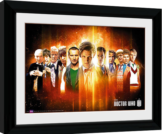Poster emoldurado Doctor Who - Regenerate