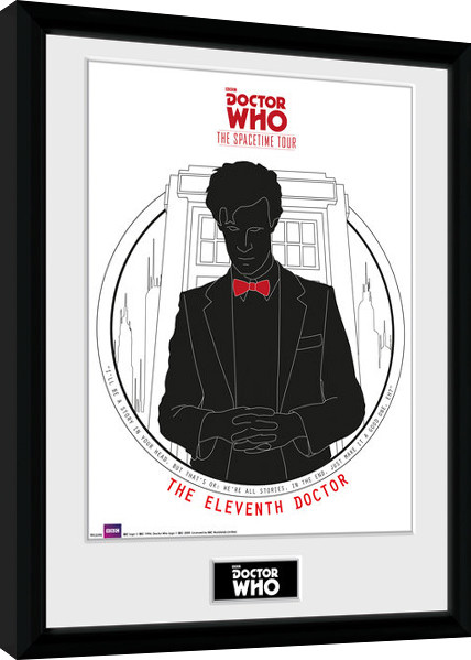 Κορνιζαρισμένη αφίσα Doctor Who - Spacetime Tour 11th Doctor