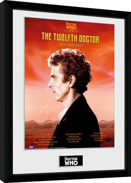 Κορνιζαρισμένη αφίσα Doctor Who - Spacetime Tour 12th Doctor