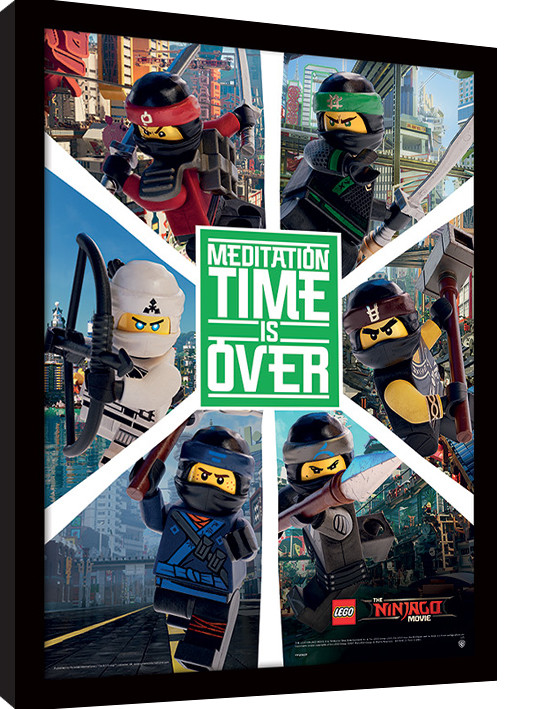 Κορνιζαρισμένη αφίσα LEGO® Ninjago Movie - Bamboo