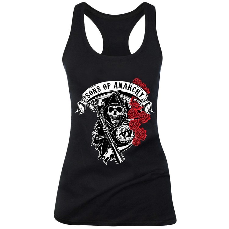 Μπλουζάκι Sons of Anarchy - Reaper With Roses