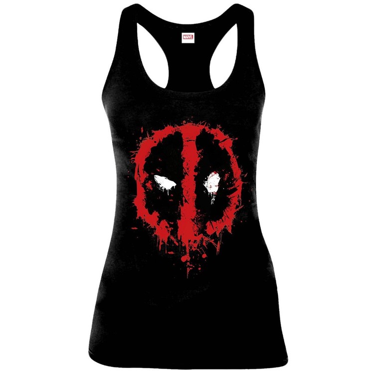 Тениска Deadpool - Splatter Logo