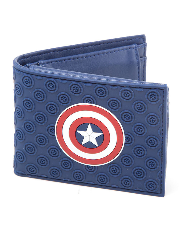 Πορτοφόλι Captain America Civil War hield Logo Rubber Bifold