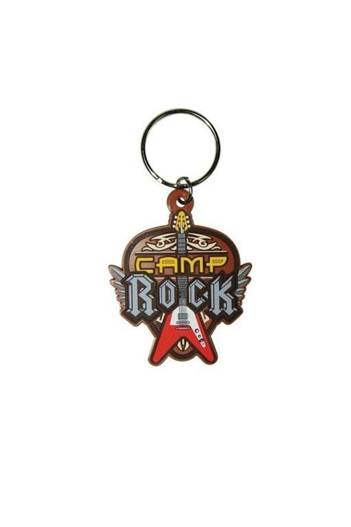 Keychain CAMP ROCK - Guitar Pick