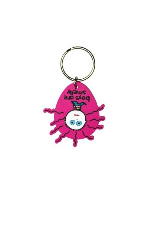 Keychain BOYS ARE SMELLY