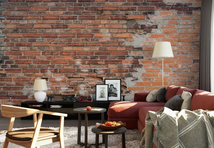 Ταπετσαρία Grunge Brick Wall