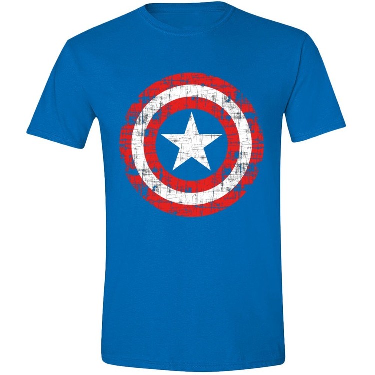 Camisola Captain America - Cracked Shield