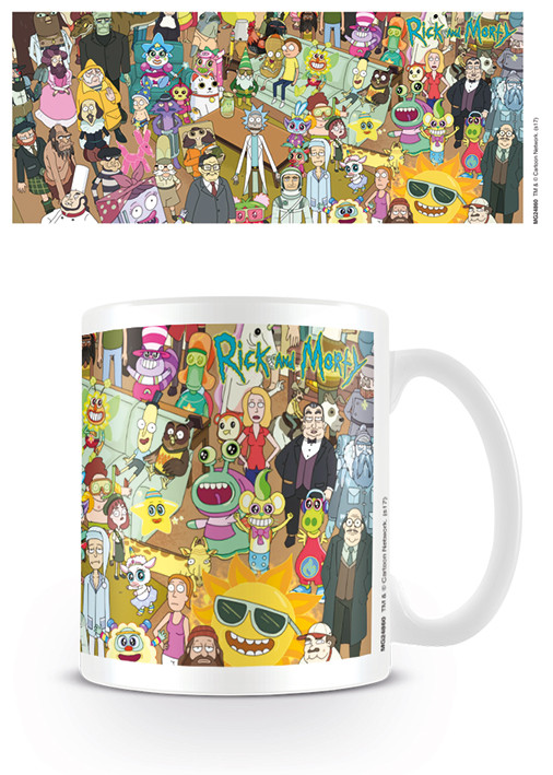 Mug Rick and Morty - Characters