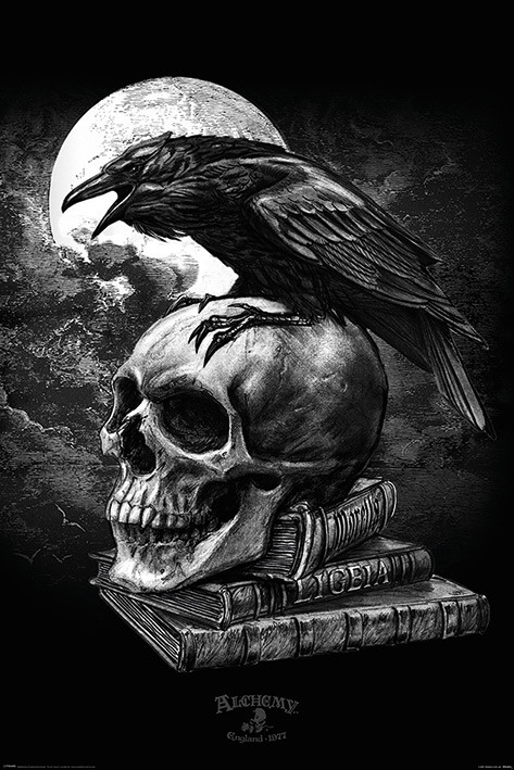 Плакат Alchemy - Poe's Raven