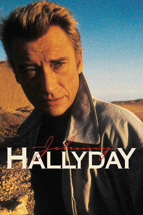 Плакат Johnny Hallyday - Desert