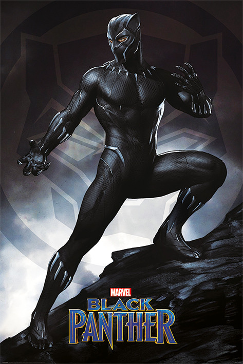 Плакат Black Panther - Stance