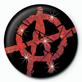 Badge ANARCHY - red