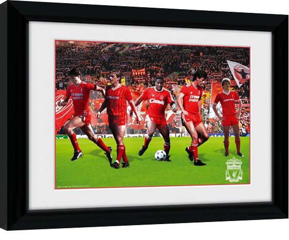 Κορνιζαρισμένη αφίσα Liverpool - Legends