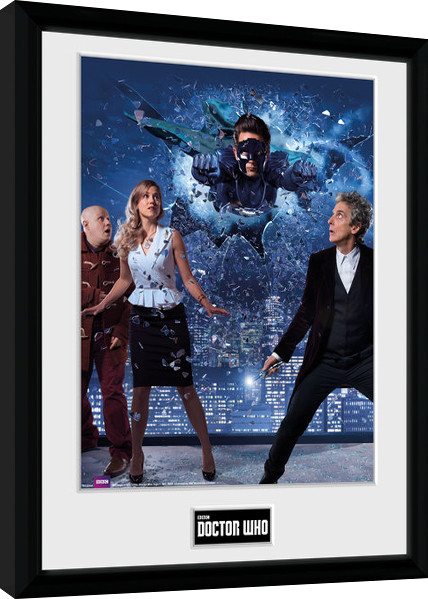 Κορνιζαρισμένη αφίσα Doctor Who - Xmas Iconic 2016
