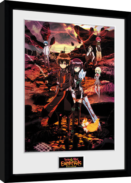Κορνιζαρισμένη αφίσα Twin Star Exorcists - Key Art