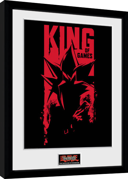 Κορνιζαρισμένη αφίσα Yu Gi Oh - Dark Side of Dimension King of Games
