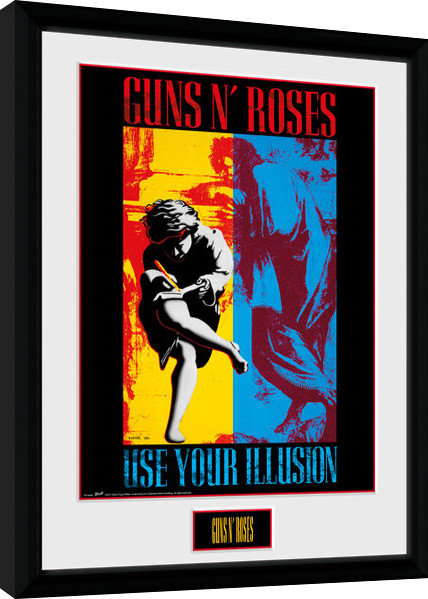 Kehystetty juliste Guns N Roses - Illusion