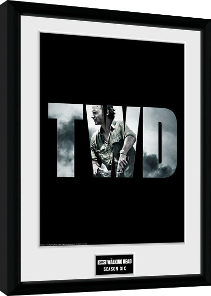Κορνιζαρισμένη αφίσα The Walking Dead - Season 6