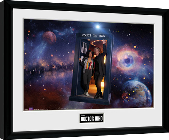 Κορνιζαρισμένη αφίσα Doctor Who - Season 10 Episode 1 Iconic
