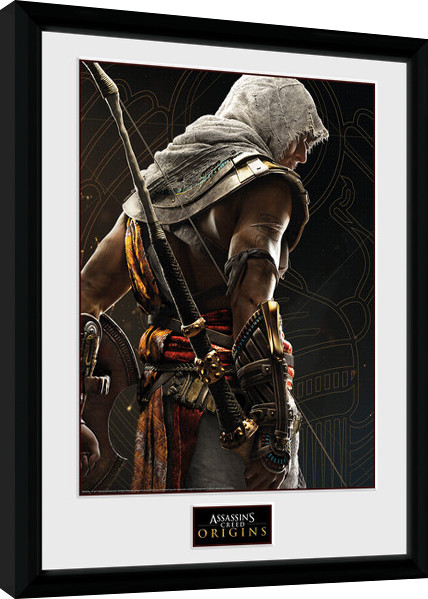 Framed Poster Assassins Creed Origins - Synchronization