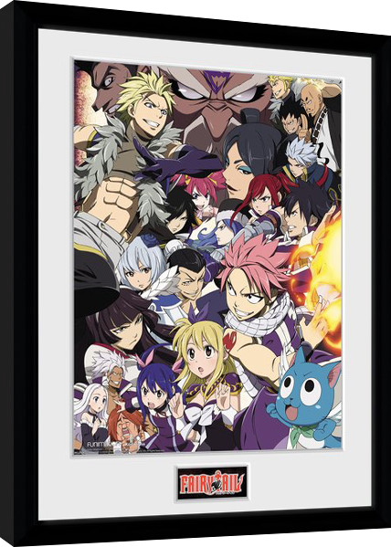 Κορνιζαρισμένη αφίσα Fairy Tail - Season 6 Key Art