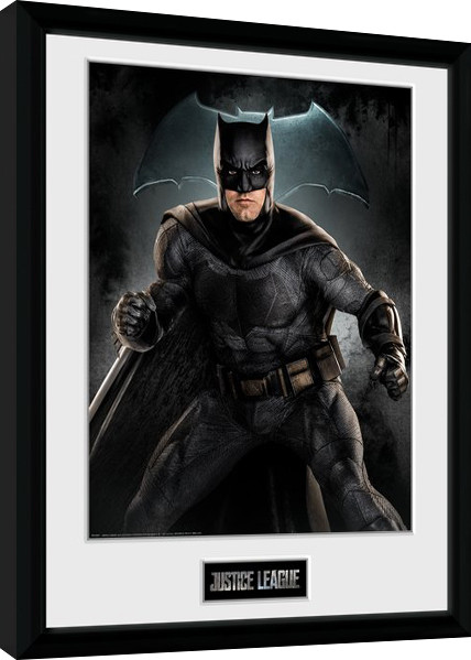 Κορνιζαρισμένη αφίσα Gerechtigkeitsliga - Batman Solo