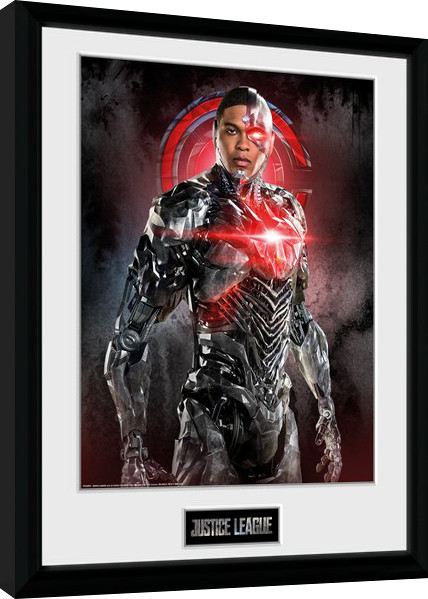 Κορνιζαρισμένη αφίσα Gerechtigkeitsliga - Cyborg Solo