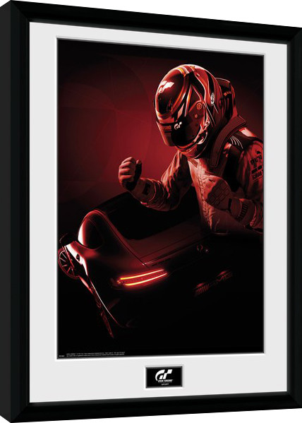 Framed Poster Gran Turismo - Key Art