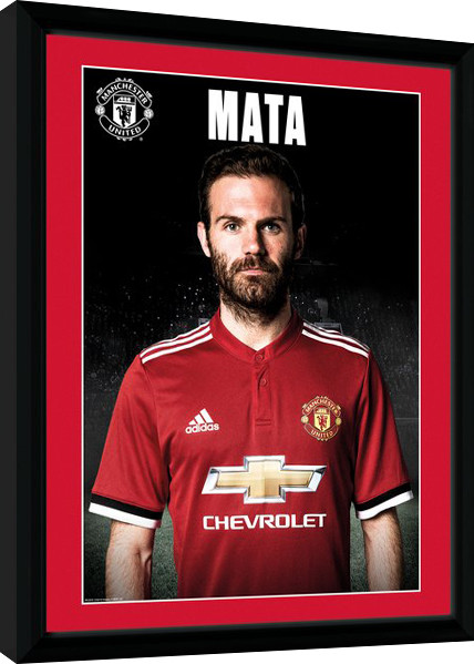 Κορνιζαρισμένη αφίσα Manchester United - Mata Stand 17/18