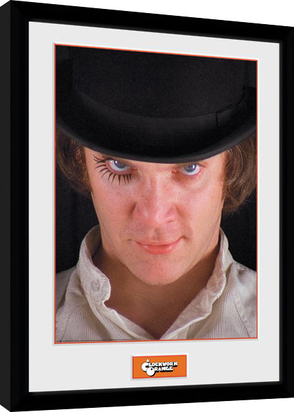 Framed poster Clockwork Orange - Alex