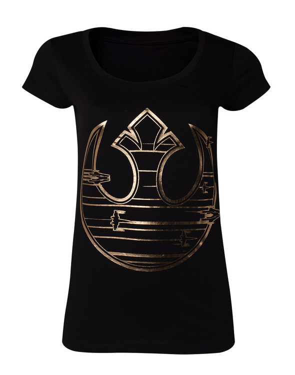 Μπλουζάκι Star Wars The Last Jedi - Gold Rebel Logo
