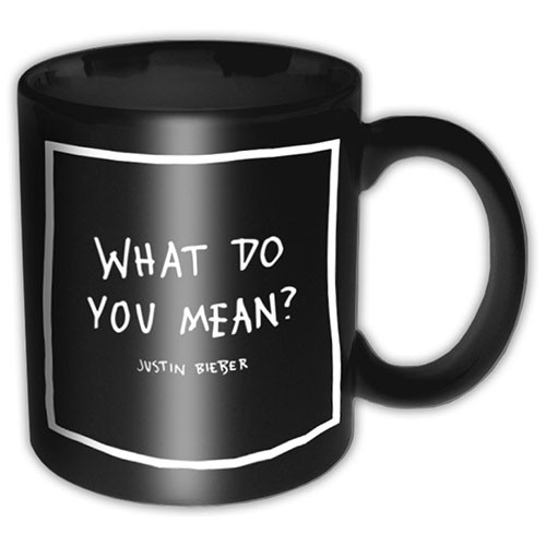 Чаша Justin Bieber - What Do You Mean
