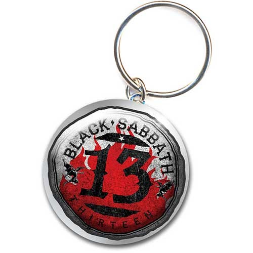 Keychain Black Sabbath – 13 Flame